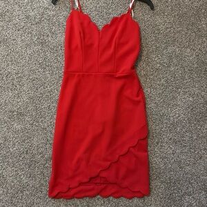 B. Darlin red dress size 12